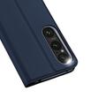 Sony Xperia 1 VI Dux Ducis Skin Pro Flip Cover - Blå