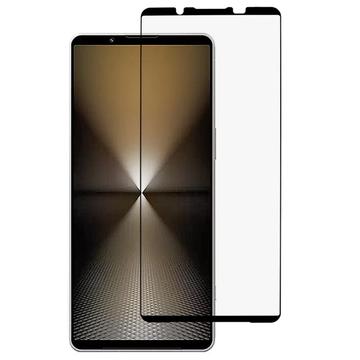 Sony Xperia 1 VI Skærmbeskyttelse Hærdet Glas - 9H - Full Fit - Sort Kant