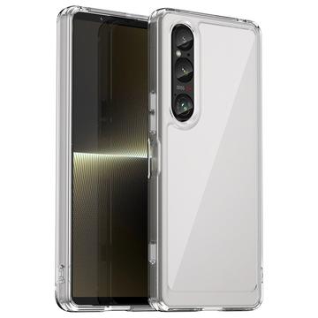 Sony Xperia 1 VI Ridsefast Hybrid Cover - Gennemsigtig