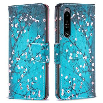 Sony Xperia 1 VI Wonder Series Pung - Hvid Blomster