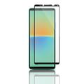 Sony Xperia 10 IV Panzer Premium Full-Fit Skærmbeskyttelse Hærdet Glas - 9H - Sort Kant