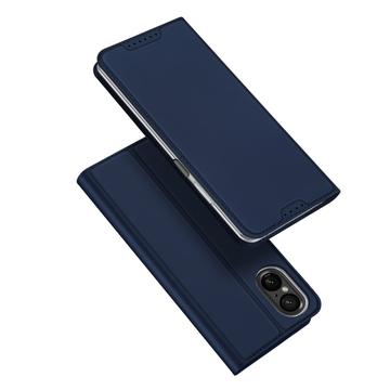 Sony Xperia 10 VI Dux Ducis Skin Pro Flip Cover - Blå