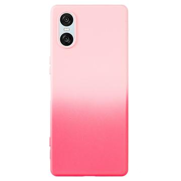 Sony Xperia 10 VI Ombre TPU Cover - Hot Pink / Pink