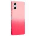 Sony Xperia 10 VI Ombre TPU Cover - Hot Pink / Pink