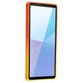 Sony Xperia 10 VI Ombre TPU Cover - Orange / Gul