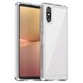 Sony Xperia 10 VI Ridsefast Hybrid Cover - Gennemsigtig