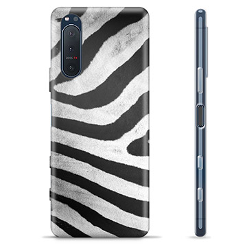 Sony Xperia 5 II TPU Cover - Zebra