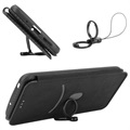 Sony Xperia Pro-I Flip Cover - Karbonfiber - Sort