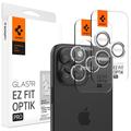 iPhone 16 Pro/16 Pro Max Spigen Glas.tR Ez Fit Optik Pro Kamera Linse Hærdet Glas - Klar