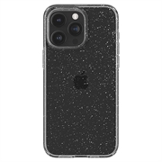 iPhone 15 Pro Max Spigen Liquid Crystal Glitter Cover - Gennemsigtig