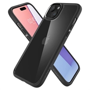 iPhone 15 Spigen Ultra Hybrid Cover - Sort