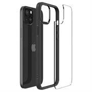 iPhone 15 Spigen Ultra Hybrid Cover - Sort