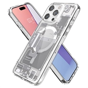 iPhone 15 Pro Max Spigen Ultra Hybrid Mag Cover - Hvid / Zero One