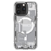 iPhone 15 Pro Spigen Ultra Hybrid Mag Cover - Hvid / Zero One