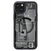 iPhone 15 Spigen Ultra Hybrid Mag Cover - Zero One / Sort