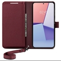 Spigen Wallet S Plus Samsung Galaxy S23+ 5G Pung Taske (Open Box - God stand) - Bourgogne