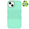 String Series iPhone 14 Plus Biologisk Nedbrydeligt Cover - Mint Dots