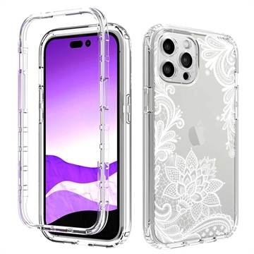 Sweet Armor Series iPhone 14 Pro Hybrid Cover - Mandala