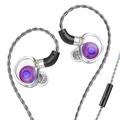 TRN Medusa aftagelige In-Ear HiFi-høretelefoner - Triple Chamber-design til audiofiler