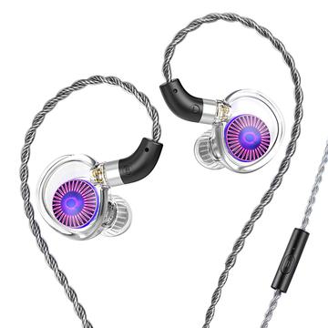 TRN Medusa aftagelige In-Ear HiFi-høretelefoner - Triple Chamber-design til audiofiler