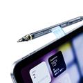 Tech-Protect Digital Magnetic Stylus Pen 4 til iPad - Klar / Sort