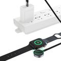 Tech-Protect MC01 UltraBoost magnetisk oplader til Apple Watch med 120cm Type-C-kabel