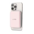 Tech-Protect PB11 LifeMag Magnetisk Trådløs Powerbank - 15W - Pink