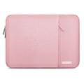 Tech-Protect Sleevy Laptop Sleeve med sidelomme - 13-14" - Støvet Rose