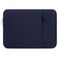 Tech-Protect Sleevy Laptop Sleeve med sidelomme - 13-14" - Marineblå