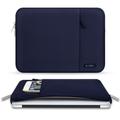 Tech-Protect Sleevy Laptop Sleeve med sidelomme - 13-14" - Marineblå