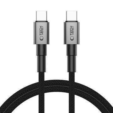 Tech-Protect UltraBoost DNA Type-C-kabel - PD 100W/5A, 100cm - jerngrå