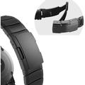 Tech-Protect Universal Garmin-rem i rustfrit stål - 22 mm - sort