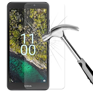 Nokia C100 Skærmbeskyttelse Hærdet Glas - 9H, 0.3mm - Klar
