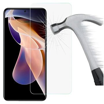 Xiaomi Redmi Note 11 Pro+ Skærmbeskyttelse Hærdet Glas - 9H, 0.3mm - Klar