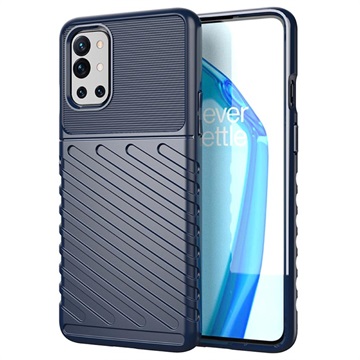 Thunder Series OnePlus 9R TPU Cover - Blå