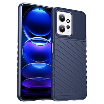 Thunder Series Xiaomi Redmi Note 12 TPU Cover - Blå