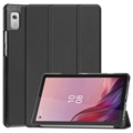 Tri-Fold Series Lenovo Tab M9 Folio Taske - Sort