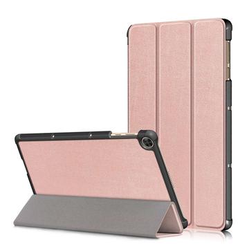 Honor Pad X8/X8 Lite Tri-Fold Series Folio Taske - Rødguld