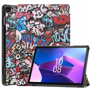 Lenovo Tab M10 Gen 3 Tri-Fold Series Smart Folio Cover - Graffiti