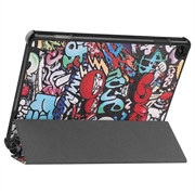 Lenovo Tab M10 Gen 3 Tri-Fold Series Smart Folio Cover - Graffiti