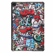 Lenovo Tab M10 Gen 3 Tri-Fold Series Smart Folio Cover - Graffiti