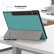 Samsung Galaxy Tab S9+ Tri-Fold Series Smart Folio Cover - Grøn