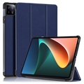 Tri-Fold Series Xiaomi Pad 6/Pad 6 Pro Smart Folio Cover - Blå