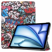 iPad Air 11 (2024) Tri-Fold Series Smart Folio Cover - Graffiti