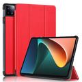 Xiaomi Pad 6/Pad 6 Pro Tri-Fold Series Smart Folio Cover - Rød