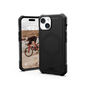 iPhone 15 UAG Essential Armor Cover med MagSafe - Sort