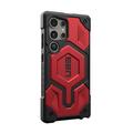 Samsung Galaxy S24 Ultra UAG Monarch Pro Hybrid Cover - Crimson / Sort