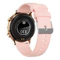 Unisex Sports Smartwatch MX40 - 1.39" - Pink / Gold