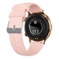 Unisex Sports Smartwatch MX40 - 1.39" - Pink / Gold