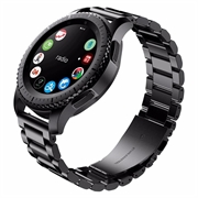 Universal Smartwatch Rustfri Stålrem - 22mm - Sort